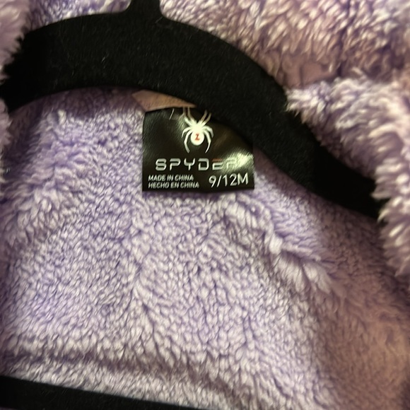 EUC Spyder 1-piece snow suit sz 9m-12m - Picture 2 of 12